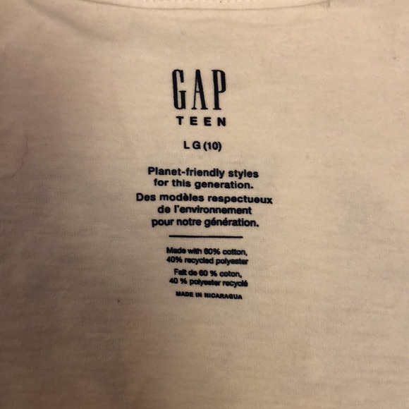 Teen Large Cotton Grateful Dead Crop Top - Picture 4 of 4